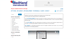 Desktop Screenshot of medhand.com